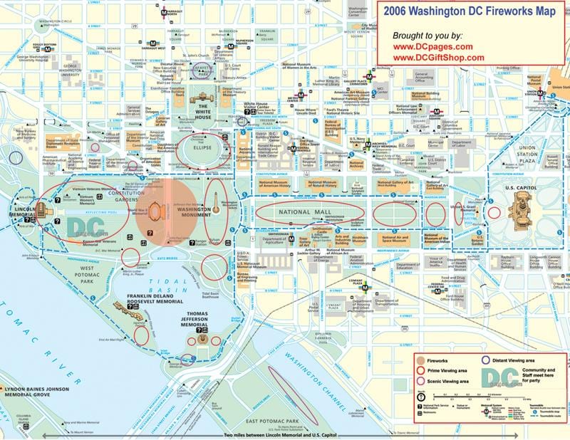 zemljevid capitol hill beli hiši