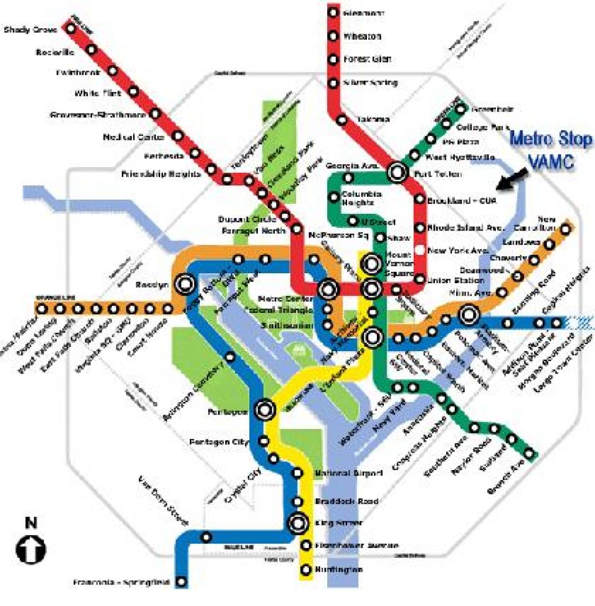 md metro zemljevid