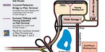 Zemljevid služba notranje revizije parkirišče