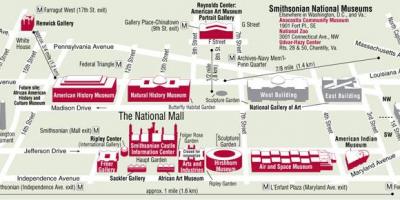 Dc zemljevid muzejev